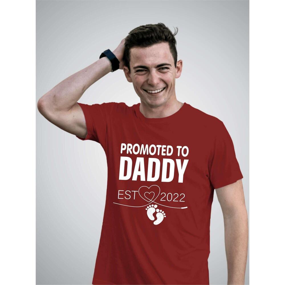 Promoted To Daddy Tshirt